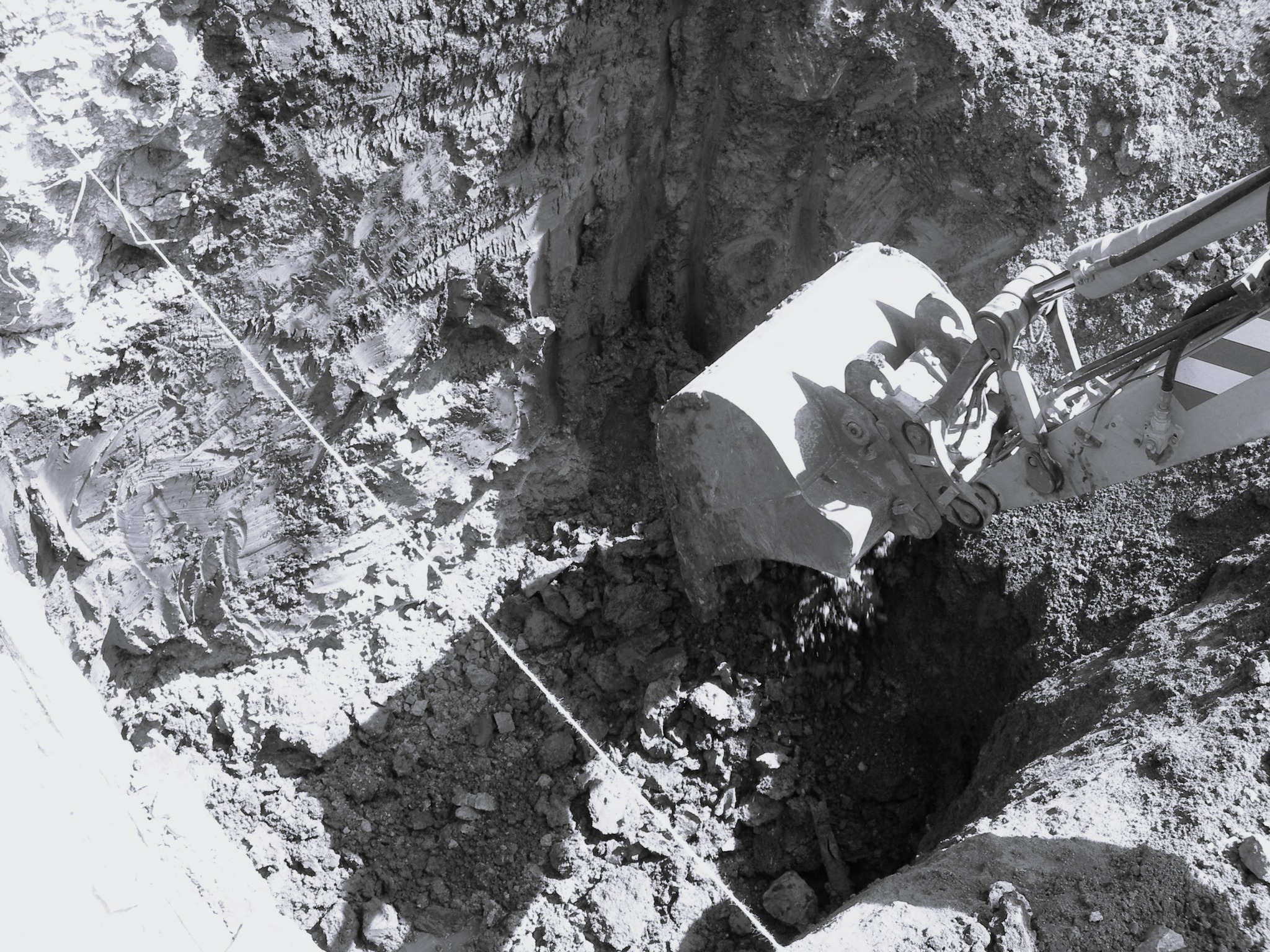 Excavación y preparación de obra